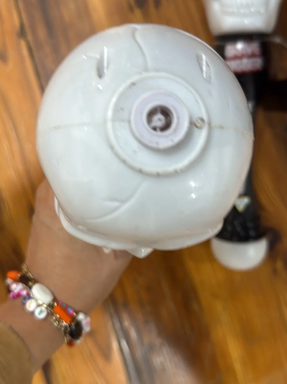 Grave Digger Skull Lantern Bubble wand